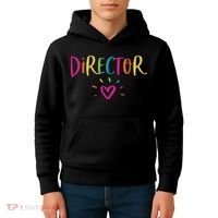 Director Gift Appreciation Theatre Activity Nursing Hr Kids Hoodie thumb 4
