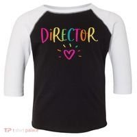Director Gift Appreciation Theatre Activity Nursing Hr Toddler Fine Jersey T-Shirt thumb 0
