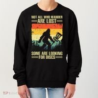Disc Golf Art Disc Golf Player Women's Sweatshirt thumb 0
