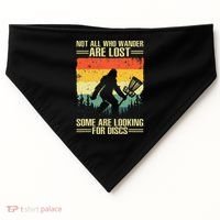 Disc Golf Art Disc Golf Player USA-Made Doggie Bandana thumb 0