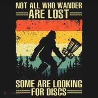 Disc Golf Art Disc Golf Player Flat Bill Trucker Hat thumb 2