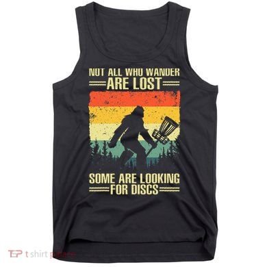 Disc Golf Art Disc Golf Player Tank Top