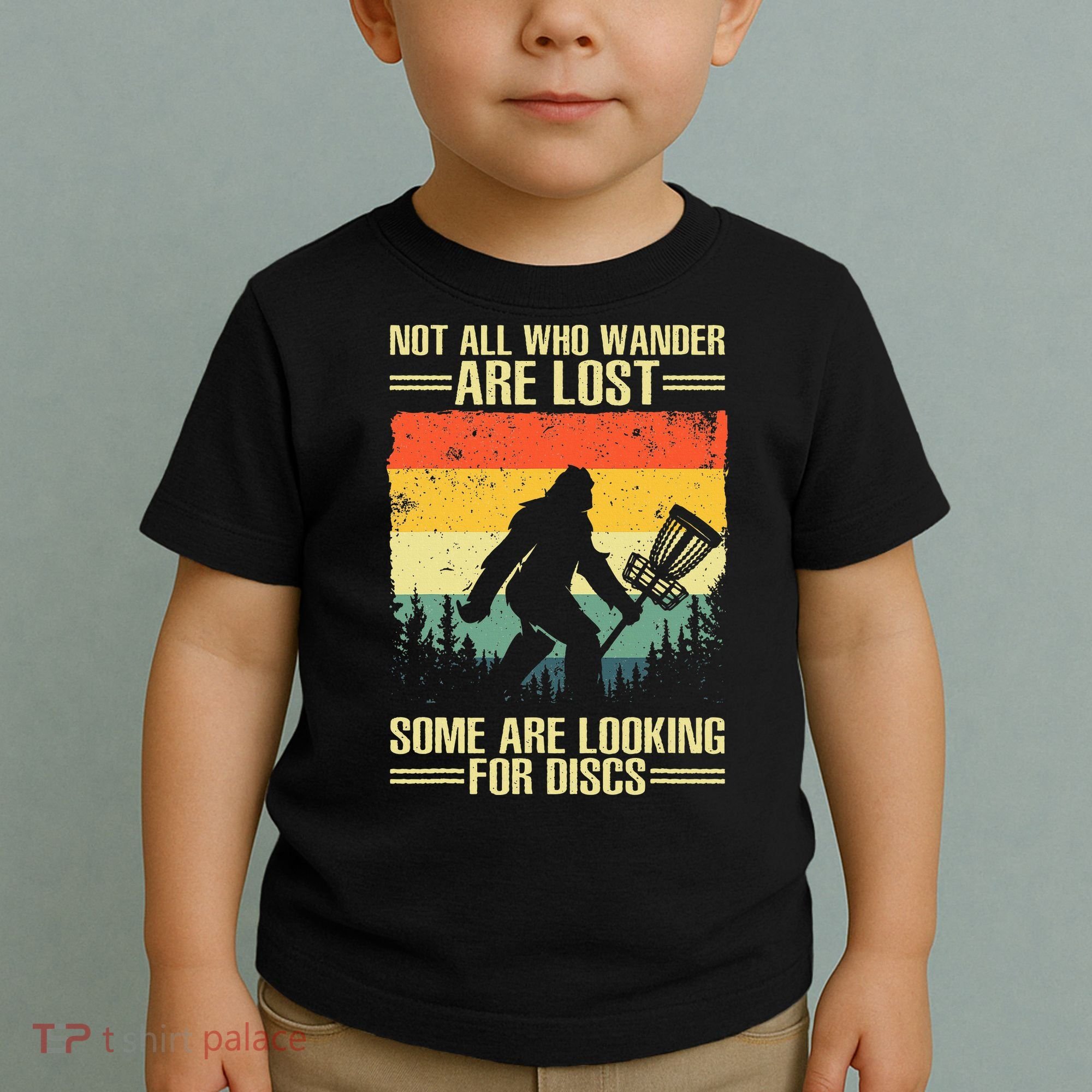 Disc Golf Art Disc Golf Player Toddler T-Shirt