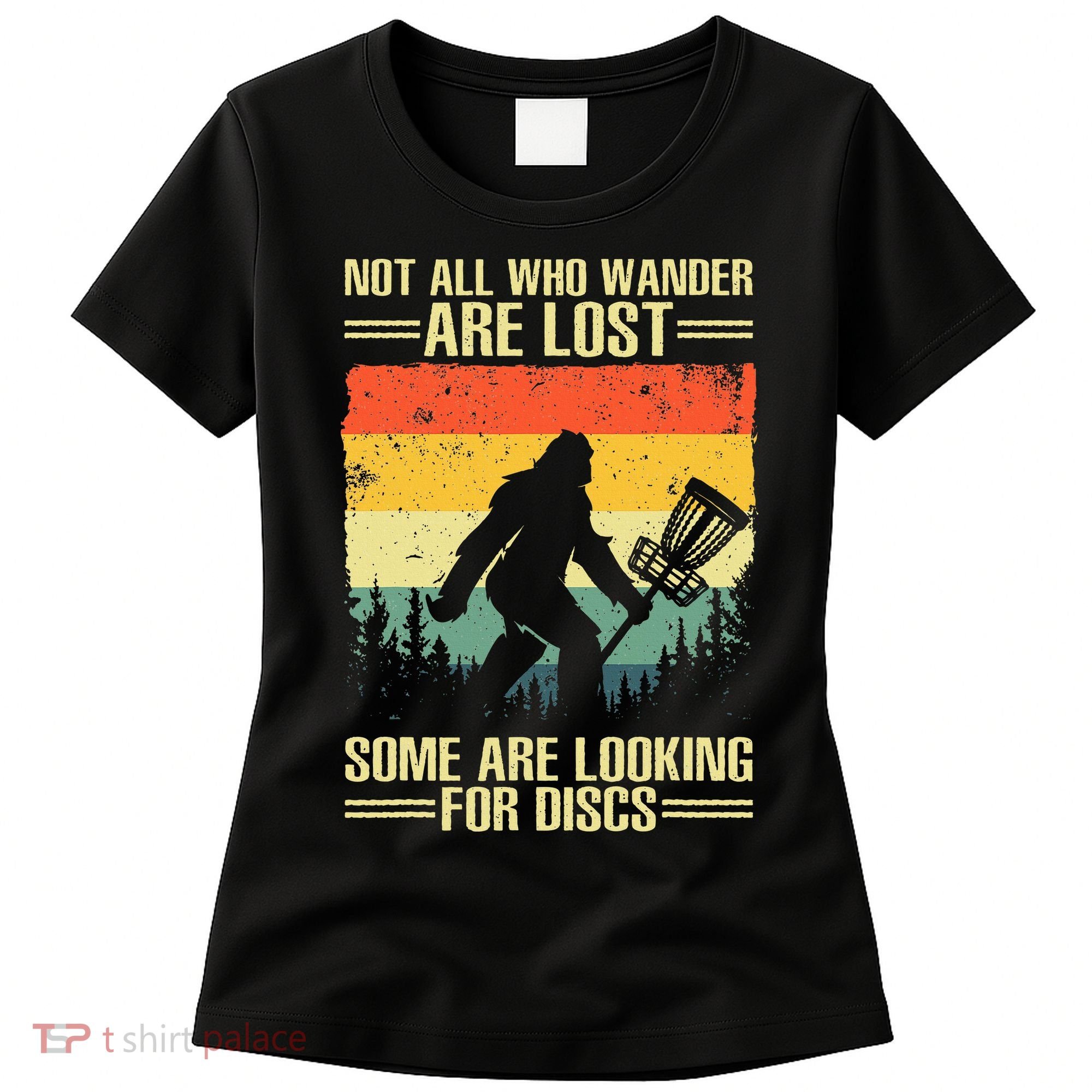 Disc Golf Art Disc Golf Player Women's T-Shirt