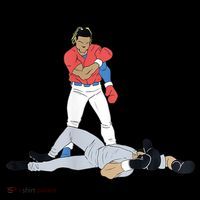 Down Goes Anderson Baseball Fight Coffee Mug thumb 5