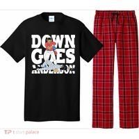 Down Goes Anderson Baseball Fight Pajama Set thumb 0