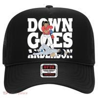 Down Goes Anderson Baseball Fight Hat thumb 0