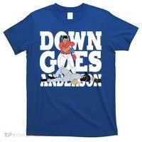 Down Goes Anderson Baseball Fight T-Shirt thumb 0