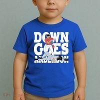 Down Goes Anderson Baseball Fight Toddler T-Shirt thumb 2