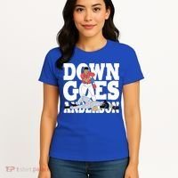 Down Goes Anderson Baseball Fight Women's T-Shirt thumb 4