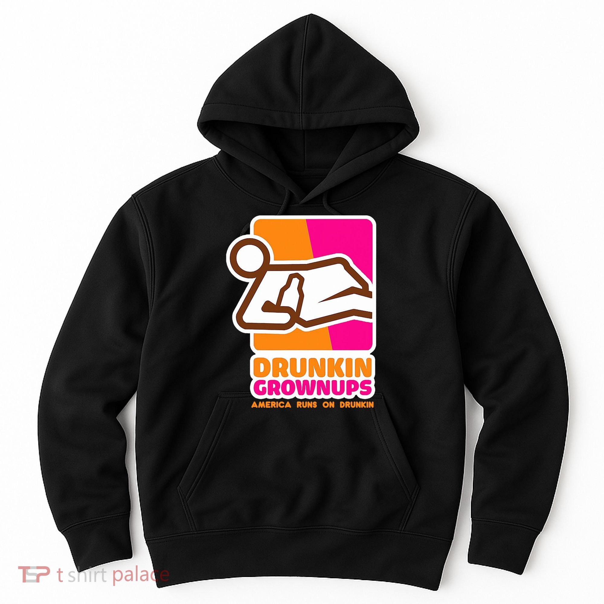 Drunkin Grownups Adult Party Sarcastic Drinking Hoodie