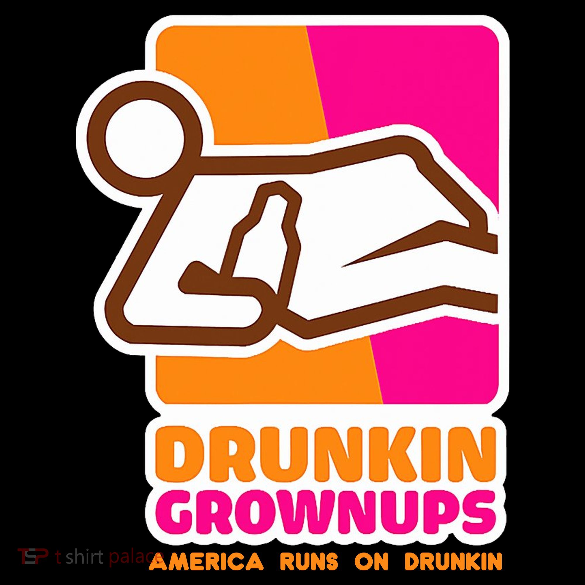 Drunkin Grownups Adult Party Sarcastic Drinking Women's Tank Top