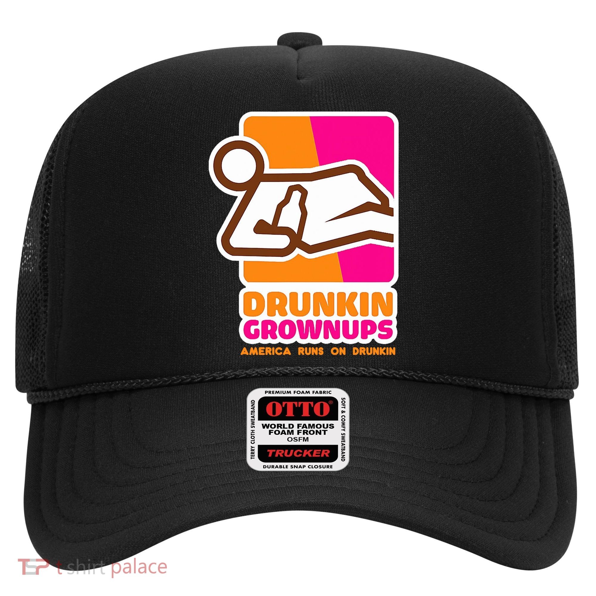 Drunkin Grownups Adult Party Sarcastic Drinking Hat