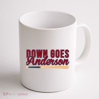 Down Goes Anderson Baseball Bat Coffee Mug thumb 1