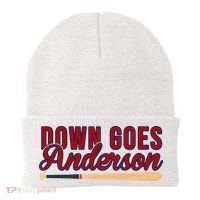 Down Goes Anderson Baseball Bat Beanie thumb 0