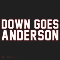 Down Goes Anderson Baseball Cleveland Vs Chicago Tumbler thumb 3