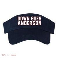Down Goes Anderson Baseball Cleveland Vs Chicago Visor thumb 0