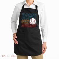 Down Goes Anderson Baseball Cleveland Chicago Fight Apron thumb 2
