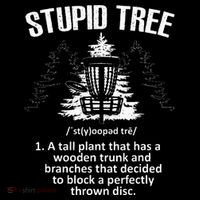 Disc Golf Art For  Stupid Tree Disc Golf Player Kids Hoodie thumb 5