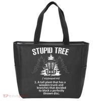 Disc Golf Art For  Stupid Tree Disc Golf Player Tote Bag thumb 0