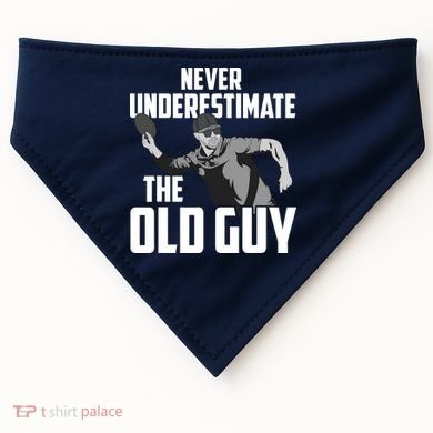 Disc Golf Art For Dad Disc Golf Lover Disc Golf Player USA-Made Doggie Bandana