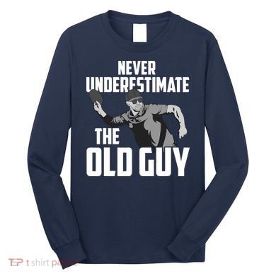 Disc Golf Art For Dad Disc Golf Lover Disc Golf Player Long Sleeve Shirt