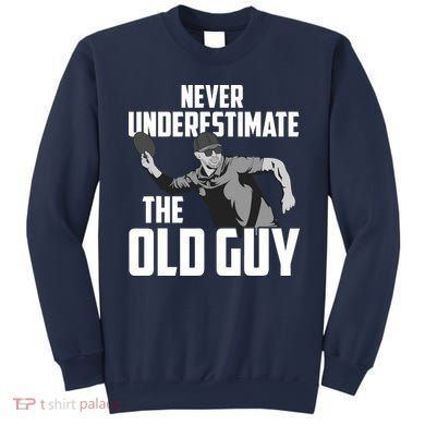 Disc Golf Art For Dad Disc Golf Lover Disc Golf Player Sweatshirt