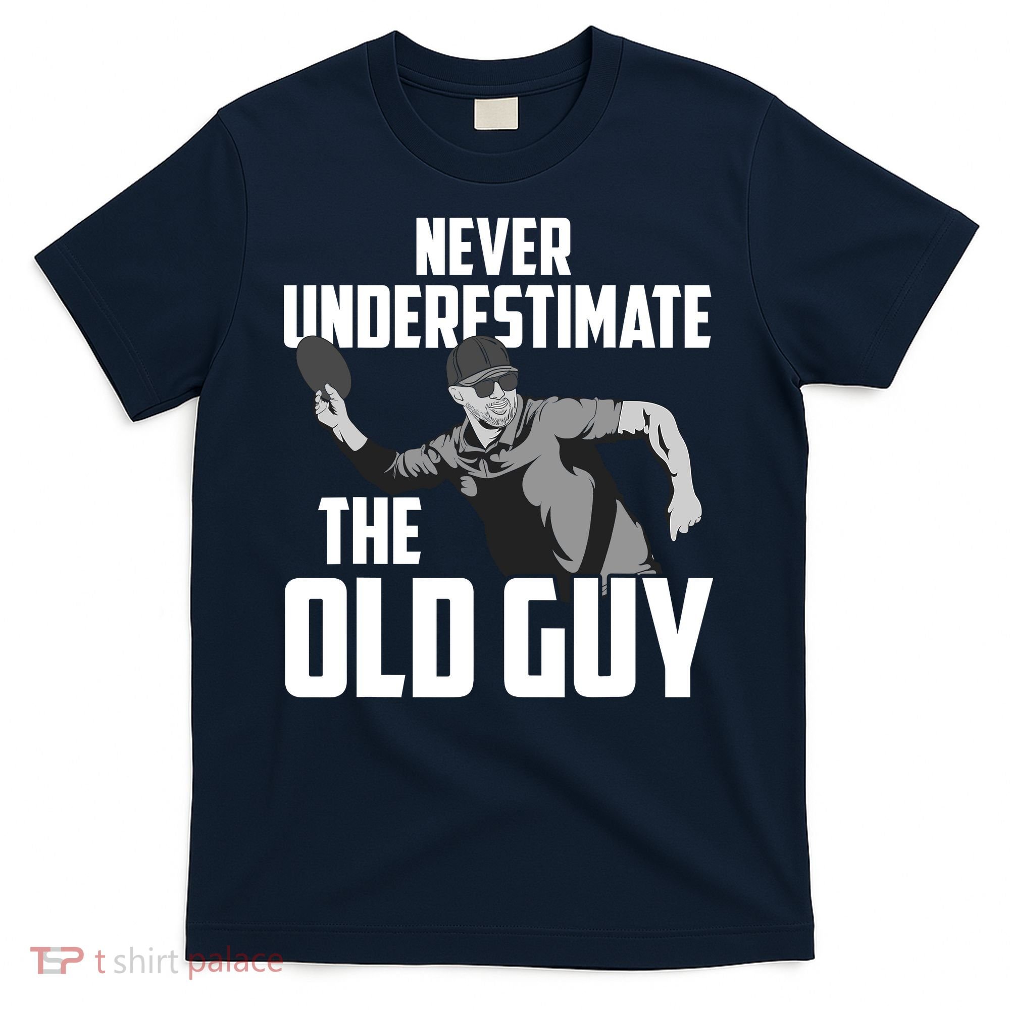 Disc Golf Art For Dad Disc Golf Lover Disc Golf Player T-Shirt