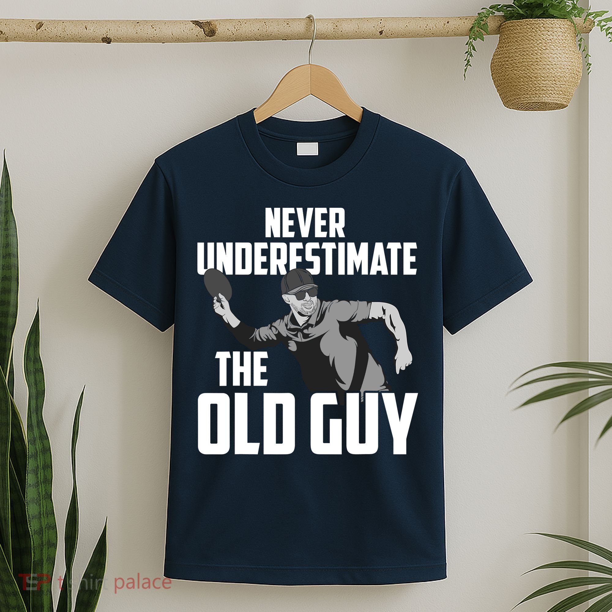 Disc Golf Art For Dad Disc Golf Lover Disc Golf Player T-Shirt