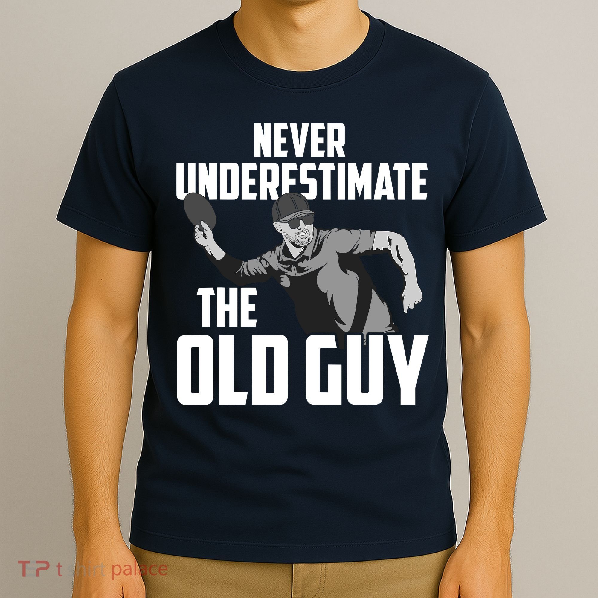 Disc Golf Art For Dad Disc Golf Lover Disc Golf Player T-Shirt