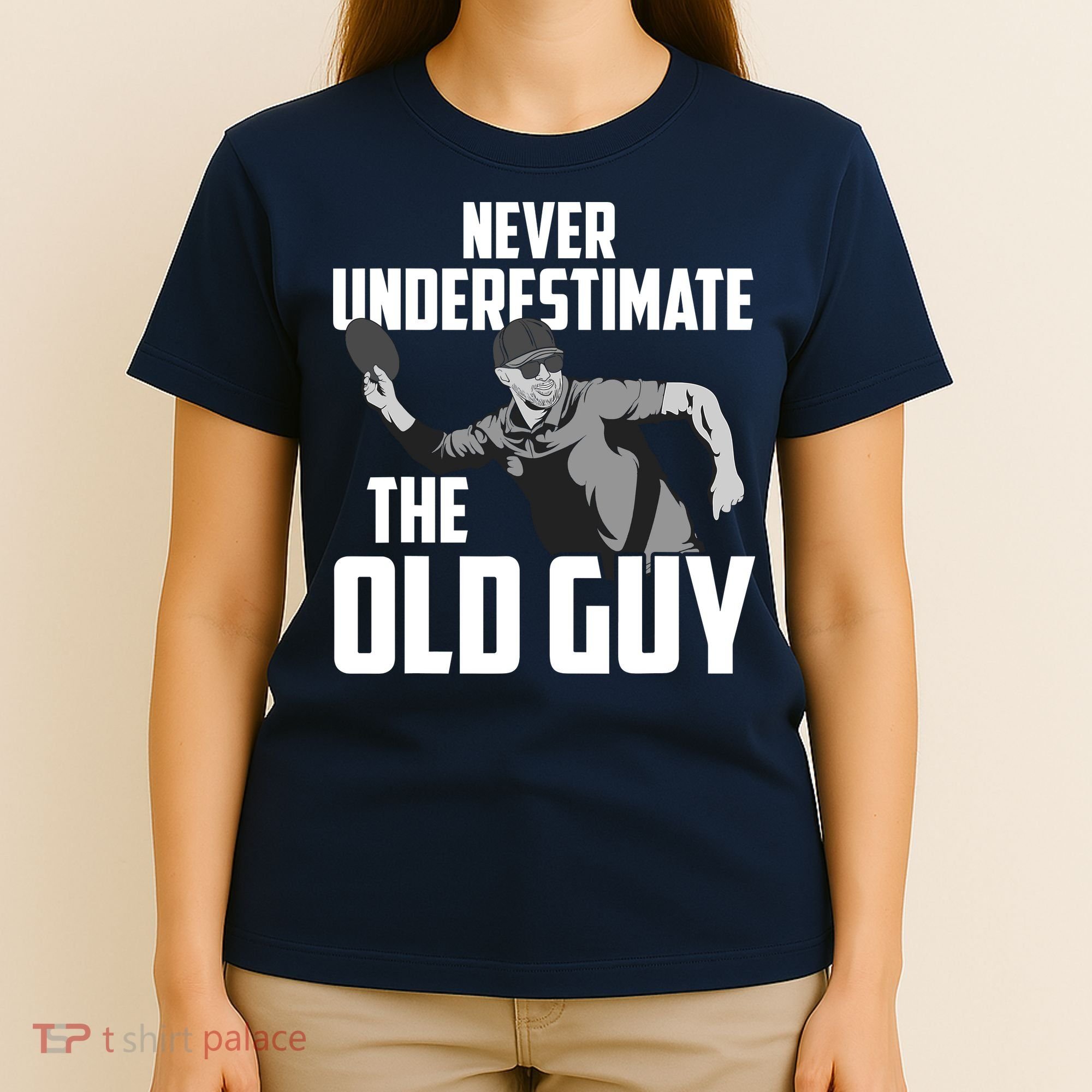 Disc Golf Art For Dad Disc Golf Lover Disc Golf Player T-Shirt