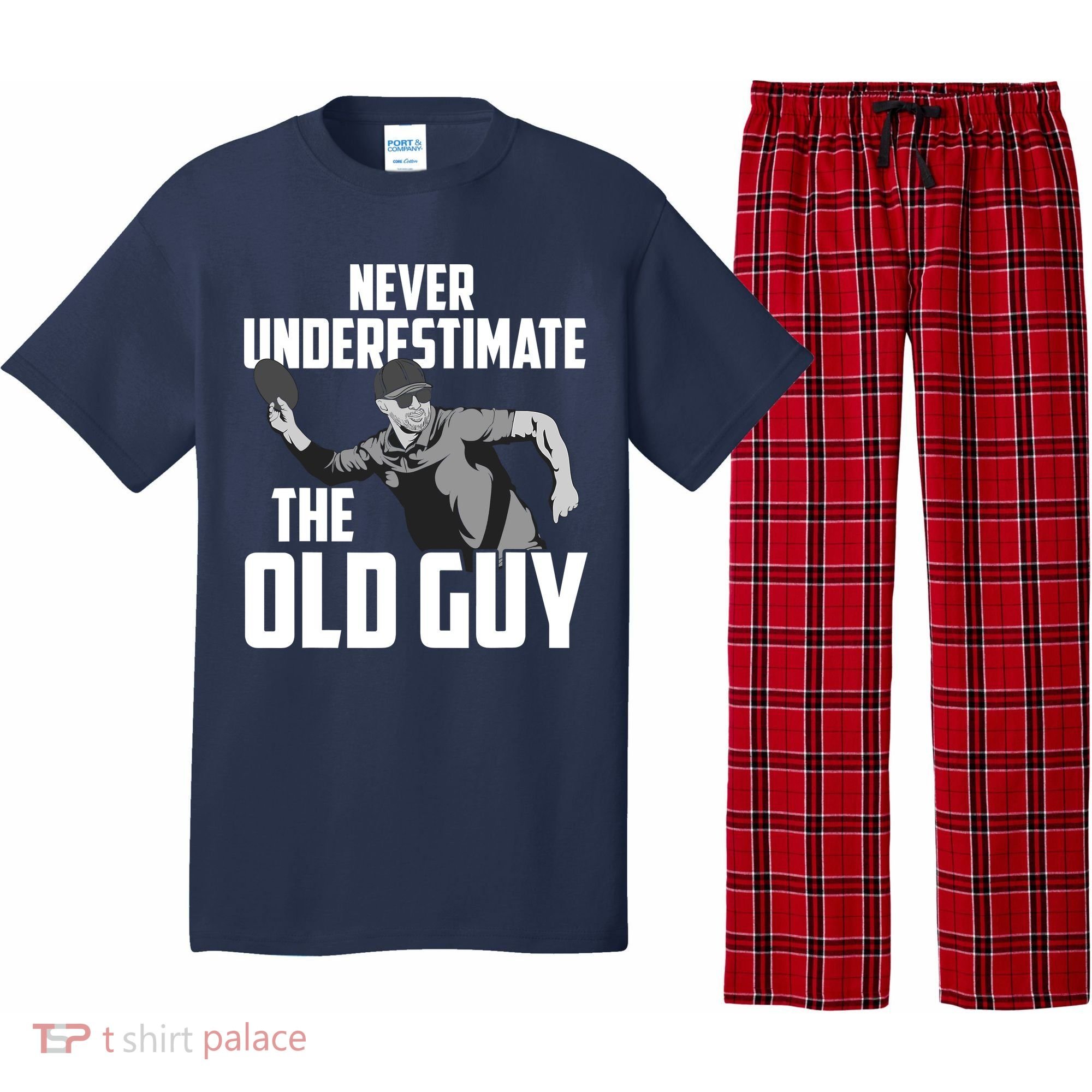 Disc Golf Art For Dad Disc Golf Lover Disc Golf Player Pajama Set
