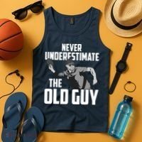 Disc Golf Art For Dad Disc Golf Lover Disc Golf Player Tank Top thumb 4