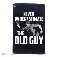 Disc Golf Art For Dad Disc Golf Lover Disc Golf Player Golf Towel thumb 0