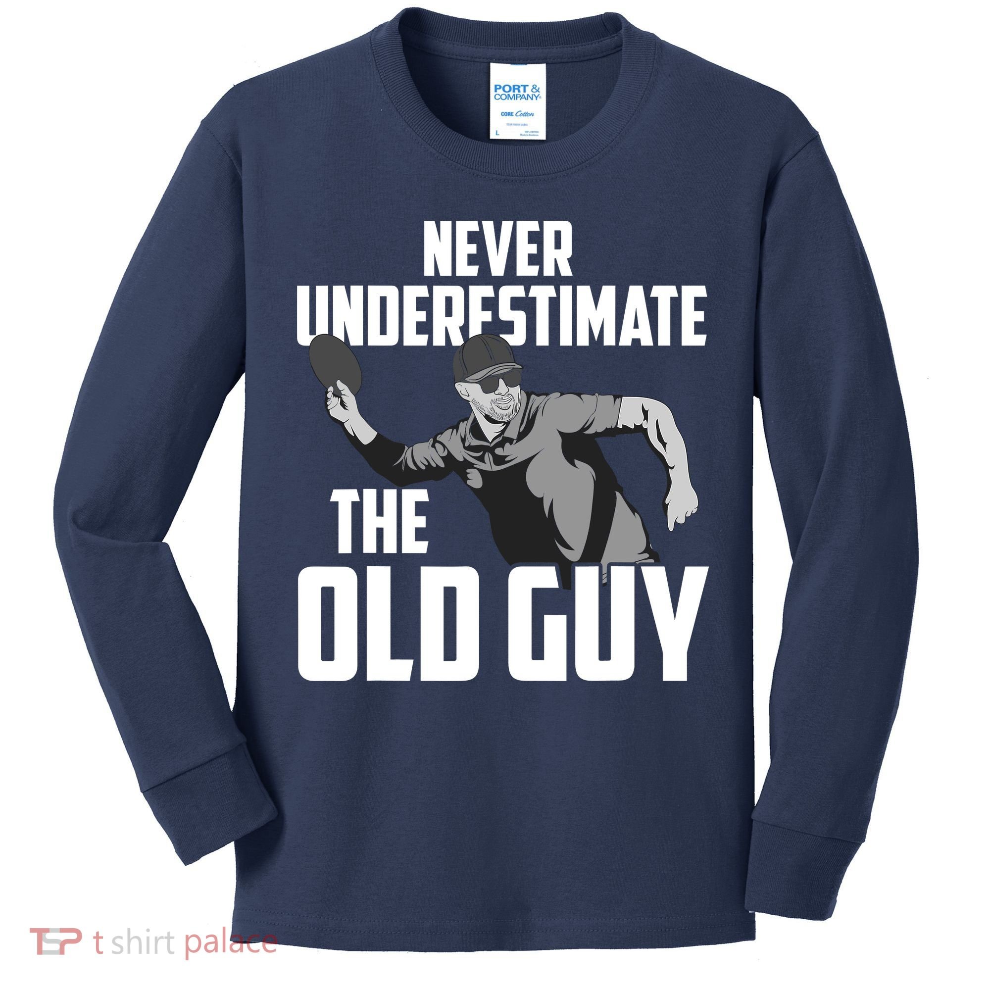 Disc Golf Art For Dad Disc Golf Lover Disc Golf Player Kids Long Sleeve Shirt