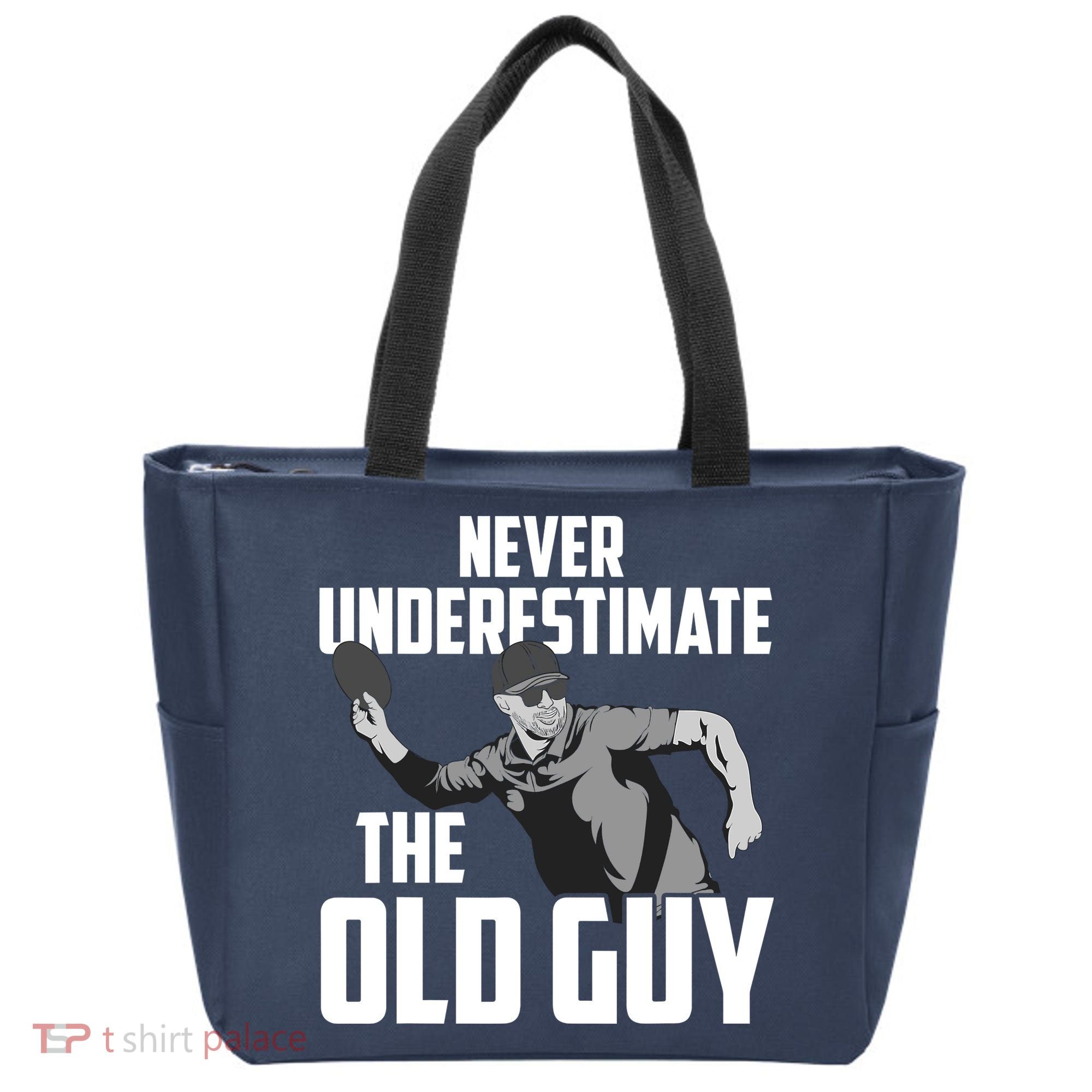 Disc Golf Art For Dad Disc Golf Lover Disc Golf Player Tote Bag