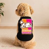 Drunkin Grownups Adult Party Sarcastic Drinking Doggie Tank thumb 2