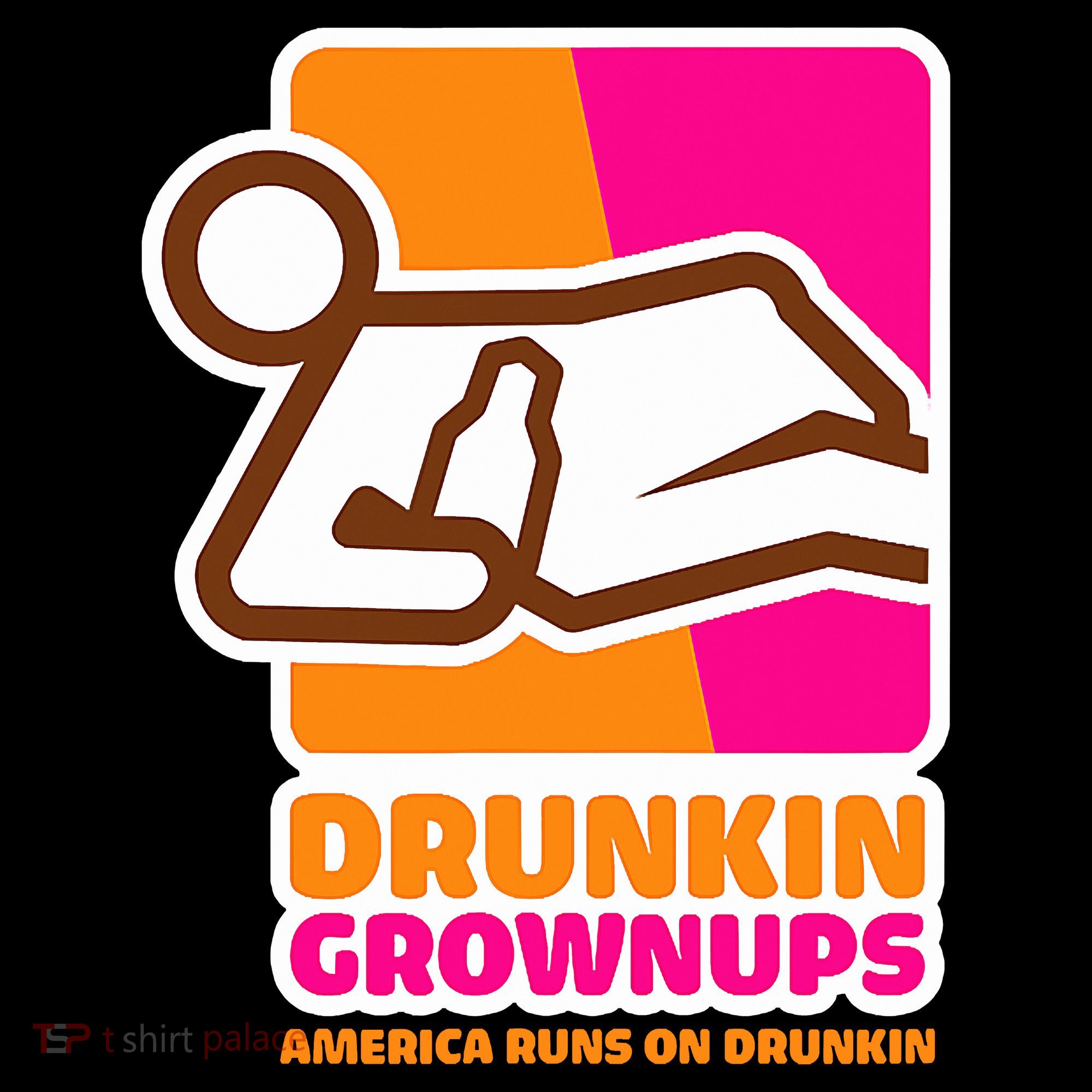 Drunkin Grownups Adult Party Sarcastic Drinking Women's Hoodie