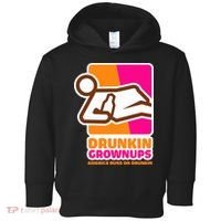 Drunkin Grownups Adult Party Sarcastic Drinking Toddler Hoodie thumb 0
