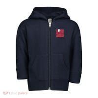 DOWN GOES ANDERSON FUNNY BASEBALL Toddler Zip Fleece Hoodie thumb 0
