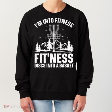 Disc Golf Art Disc Golfer Player Disc Golf Women's Sweatshirt