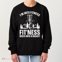 Disc Golf Art Disc Golfer Player Disc Golf Women's Sweatshirt thumb 0