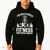 Disc Golf Art Disc Golfer Player Disc Golf Hoodie thumb 2