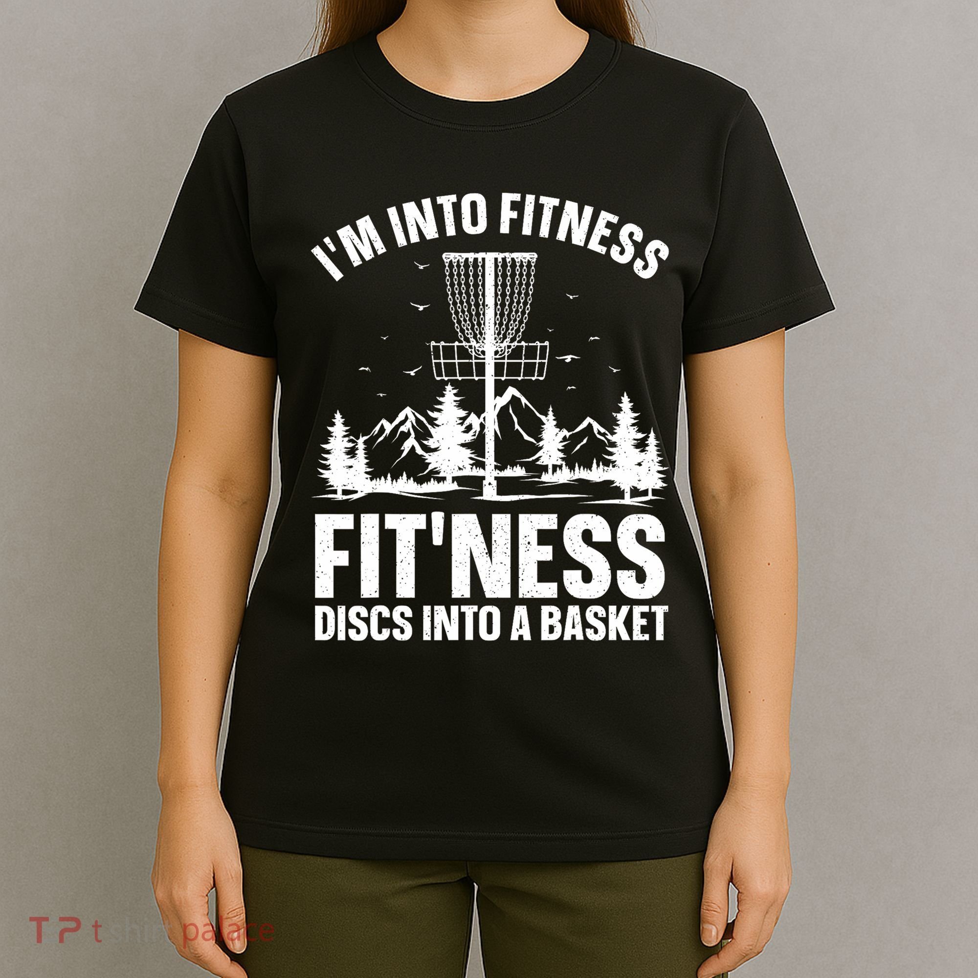 Disc Golf Art Disc Golfer Player Disc Golf T-Shirt