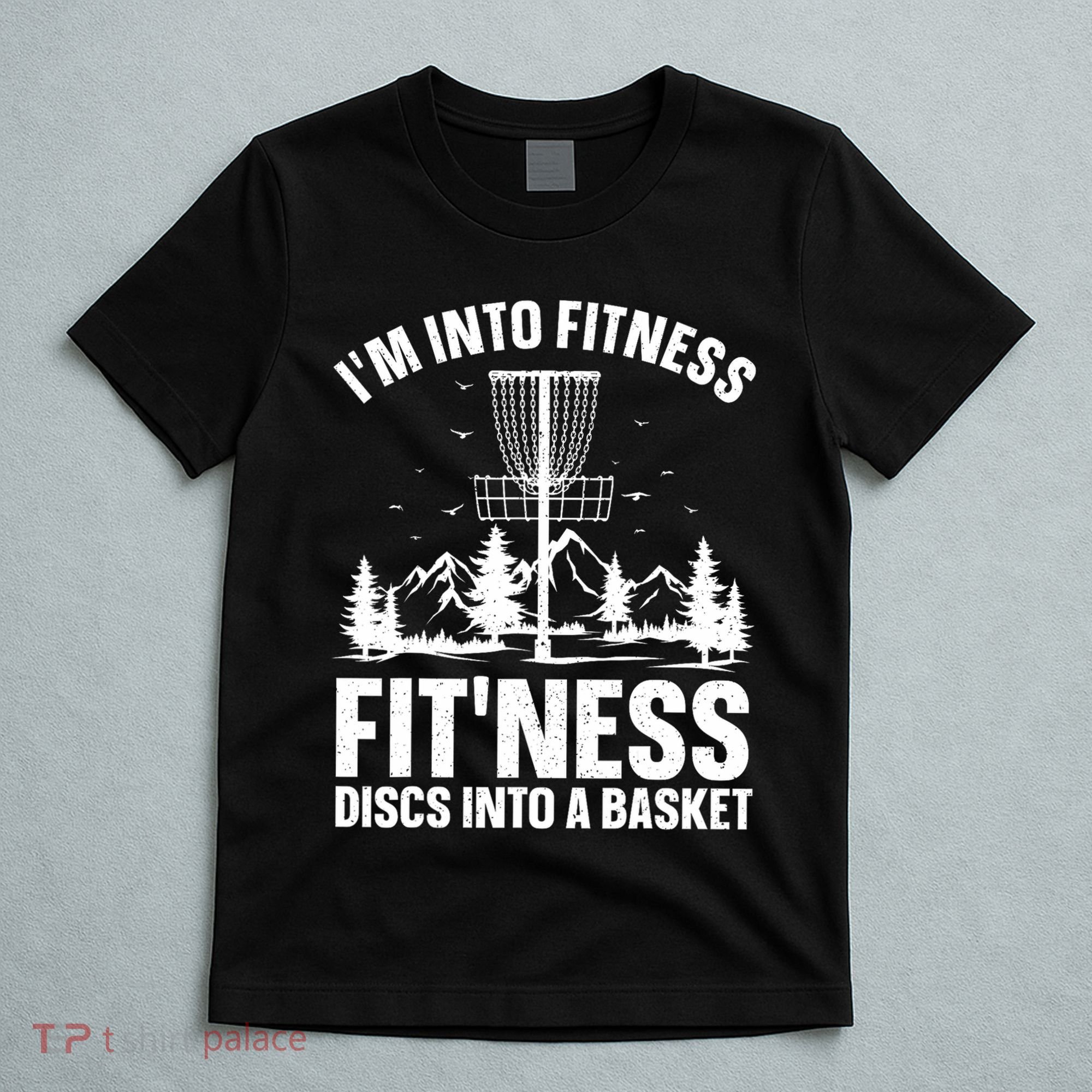 Disc Golf Art Disc Golfer Player Disc Golf T-Shirt