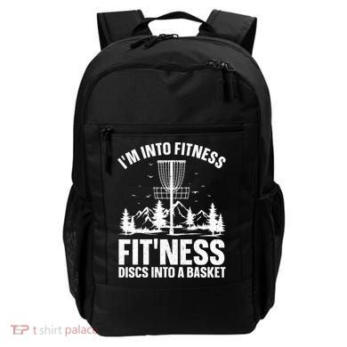 Disc Golf Art Disc Golfer Player Disc Golf Backpack