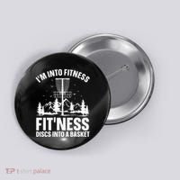 Disc Golf Art Disc Golfer Player Disc Golf Button thumb 0