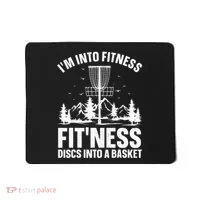 Disc Golf Art Disc Golfer Player Disc Golf Mousepad thumb 0