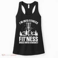 Disc Golf Art Disc Golfer Player Disc Golf Women's Tank Top thumb 0