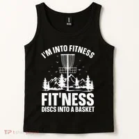 Disc Golf Art Disc Golfer Player Disc Golf Tank Top thumb 2